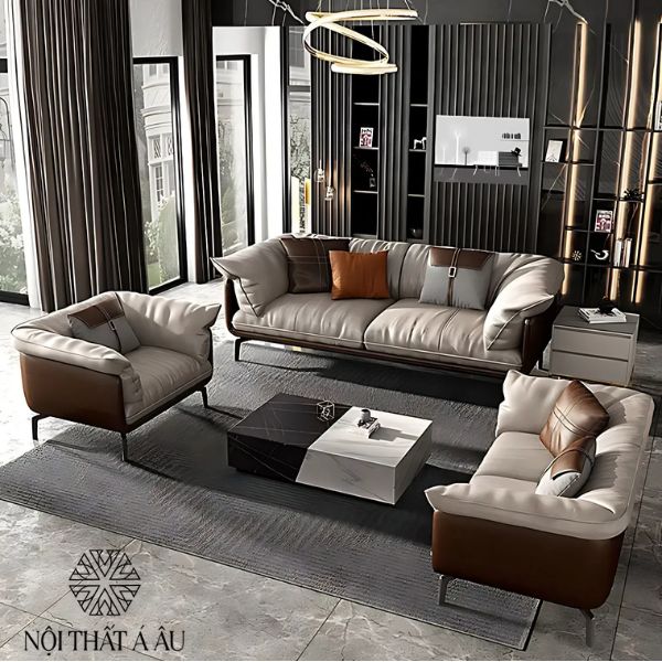 Sofa Da Bò Chất Lượng Cao