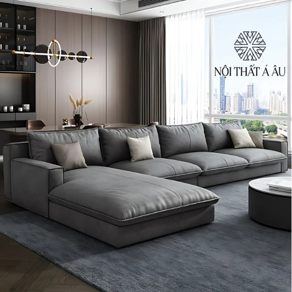 Sofa Góc Bọc Da Microfier Giá Tốt