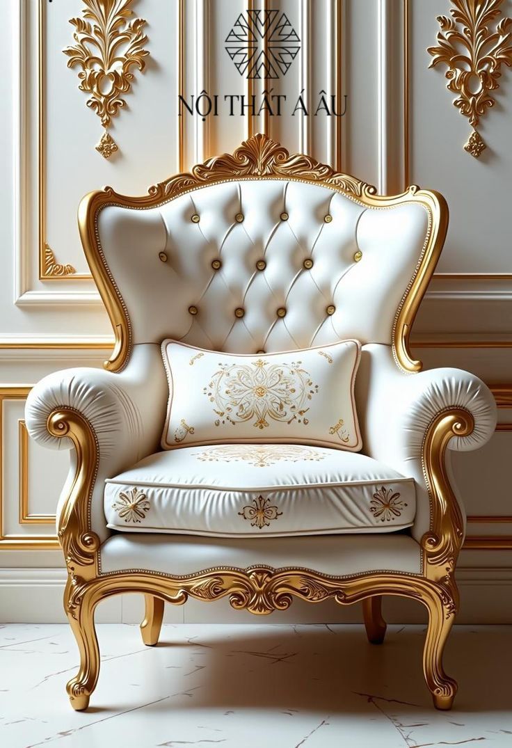 Sofa Dát Vàng Cổ Điển Đẹp