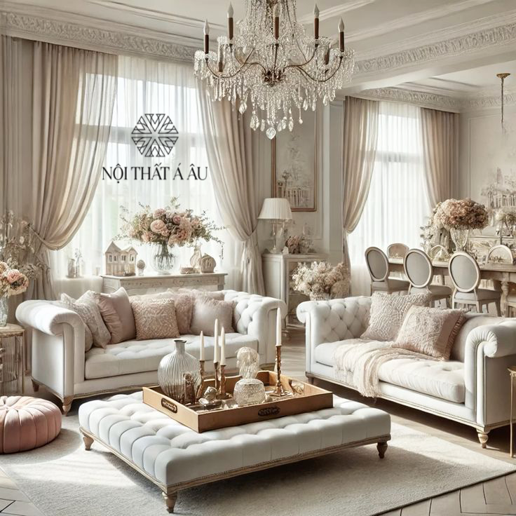 Sofa Tân Cổ Điển Cao Cấp