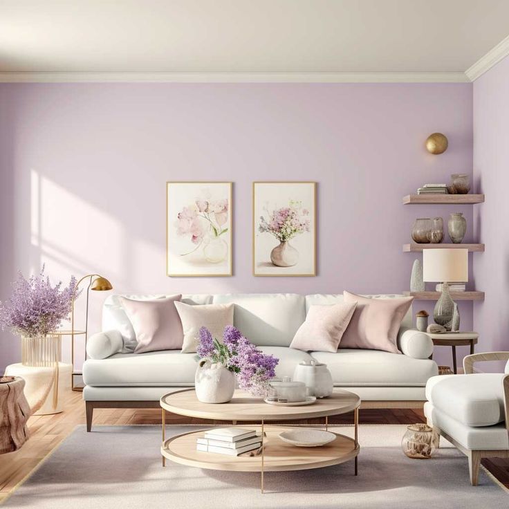 Màu Tím Lavender Thơ Mộng