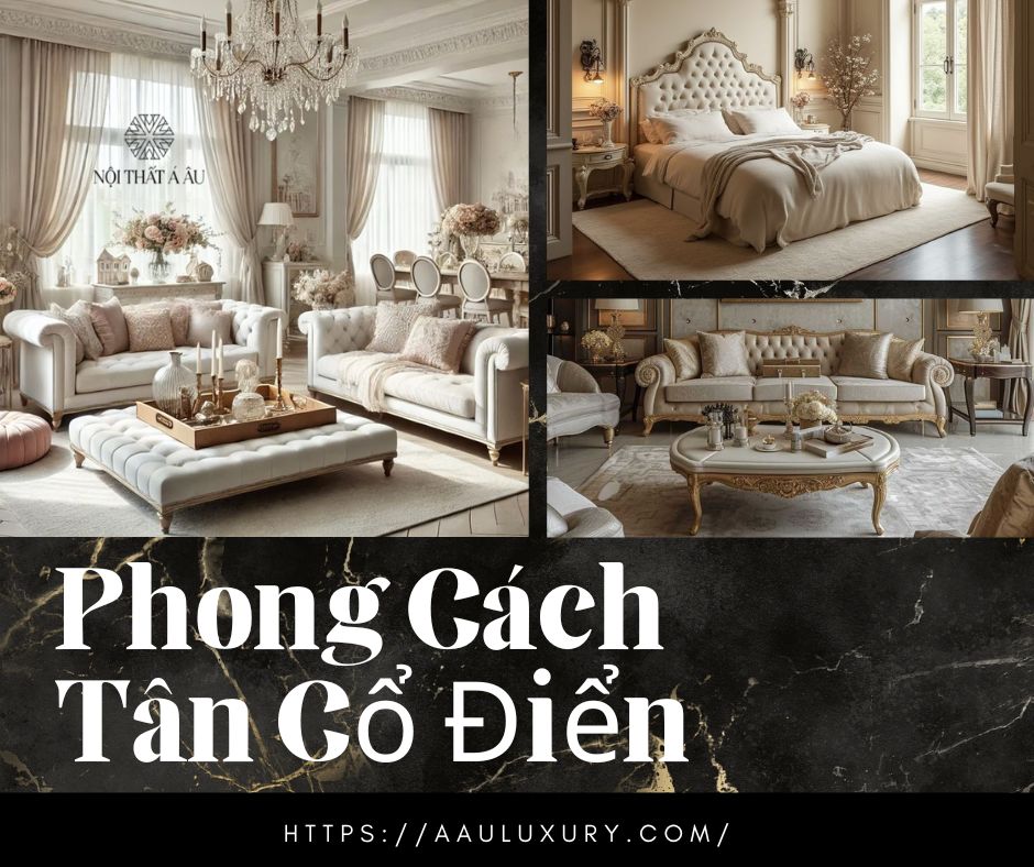 Bạn Biết Gì Về Phong Cách Nội Thất Tân Cổ Điển 2025?