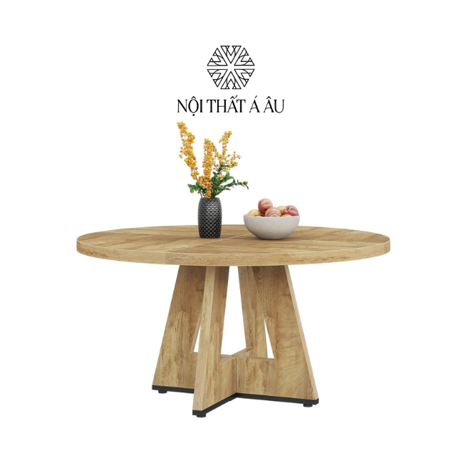 Bàn Ăn Gỗ Tròn Kuuipo T113