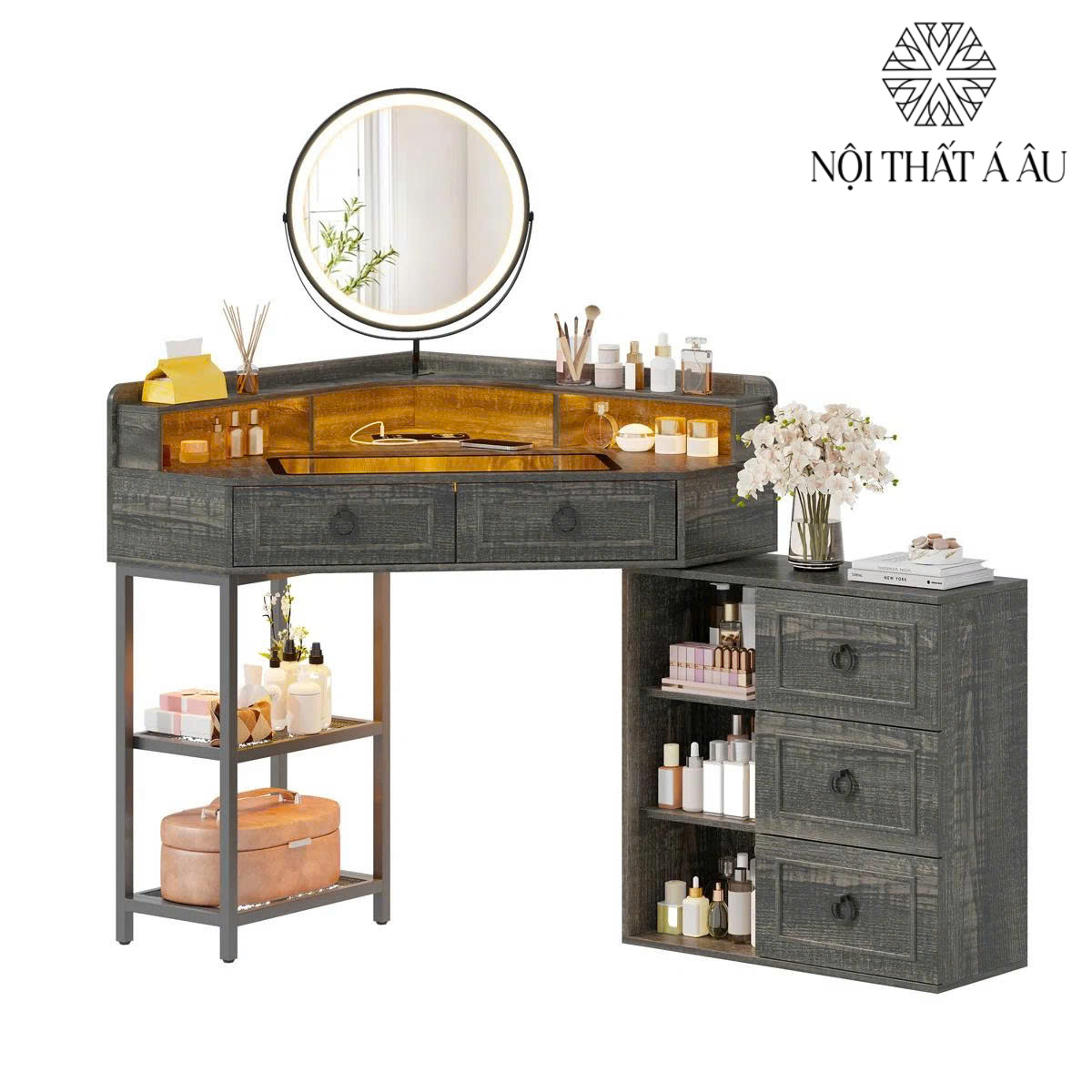 Bàn Trang Điểm Góc Cao Cấp T119