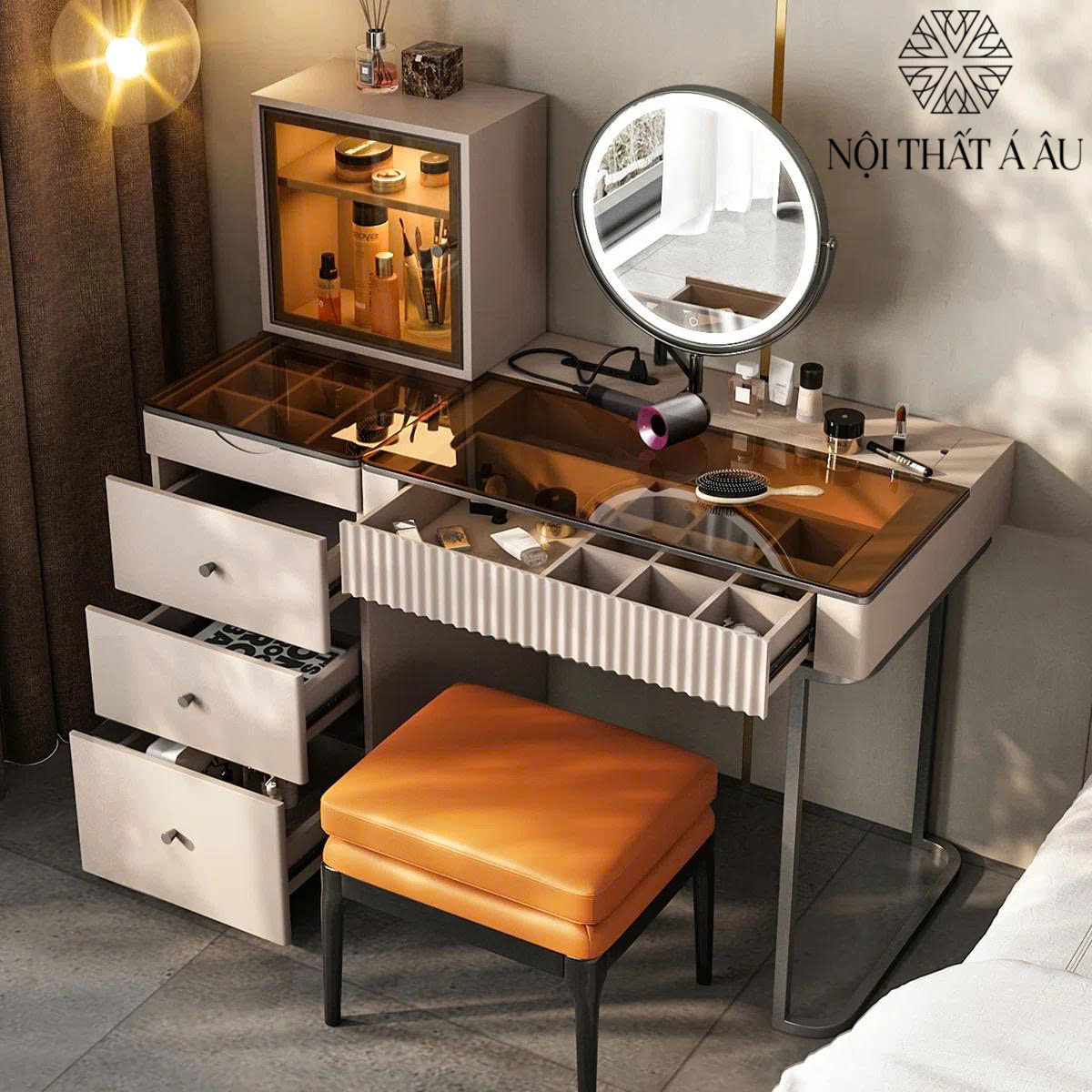 Bàn Trang Điểm Sang Trọng T120 Nội Thất Á Âu