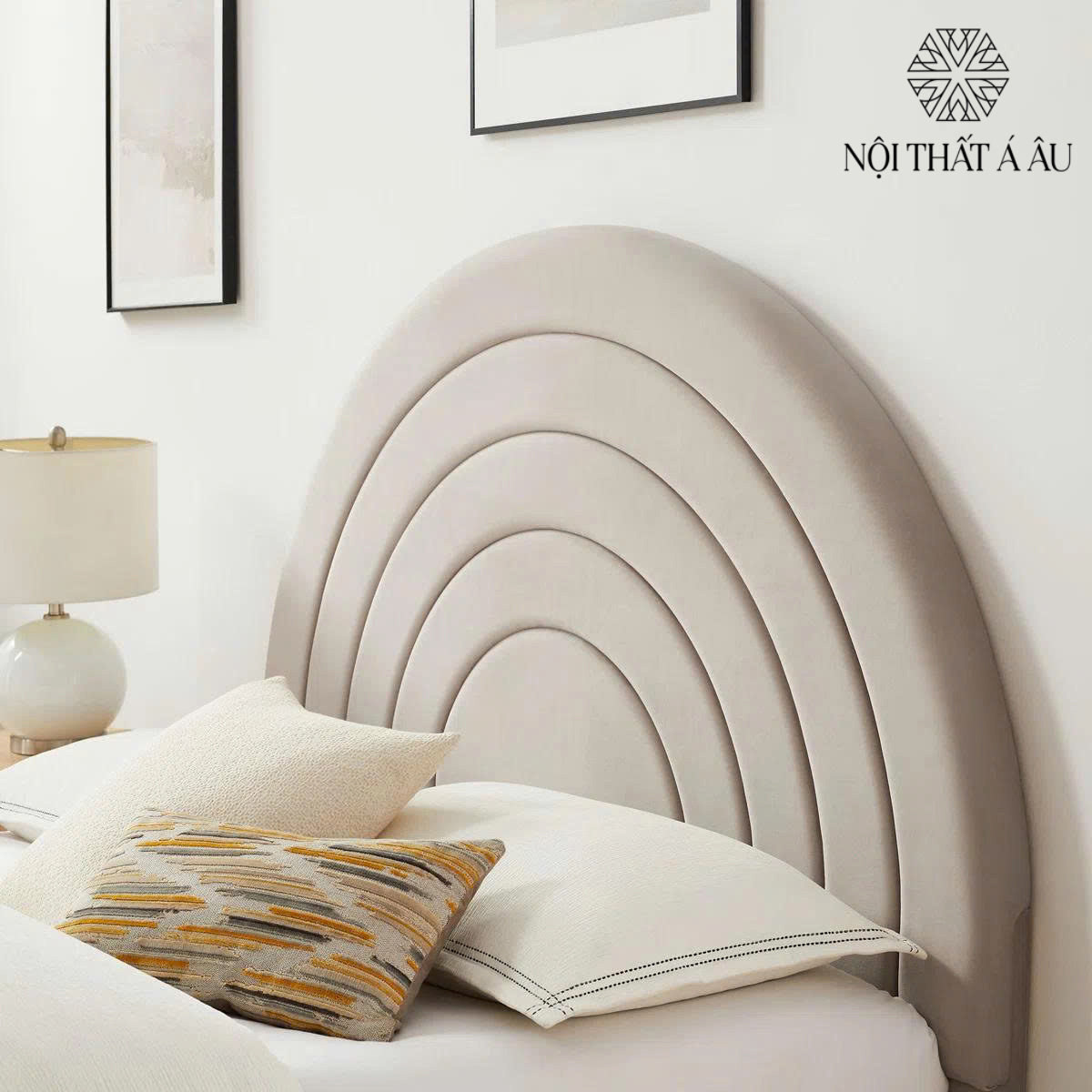 Đầu Giường Hình Bán Nguyệt Độc Đáo 