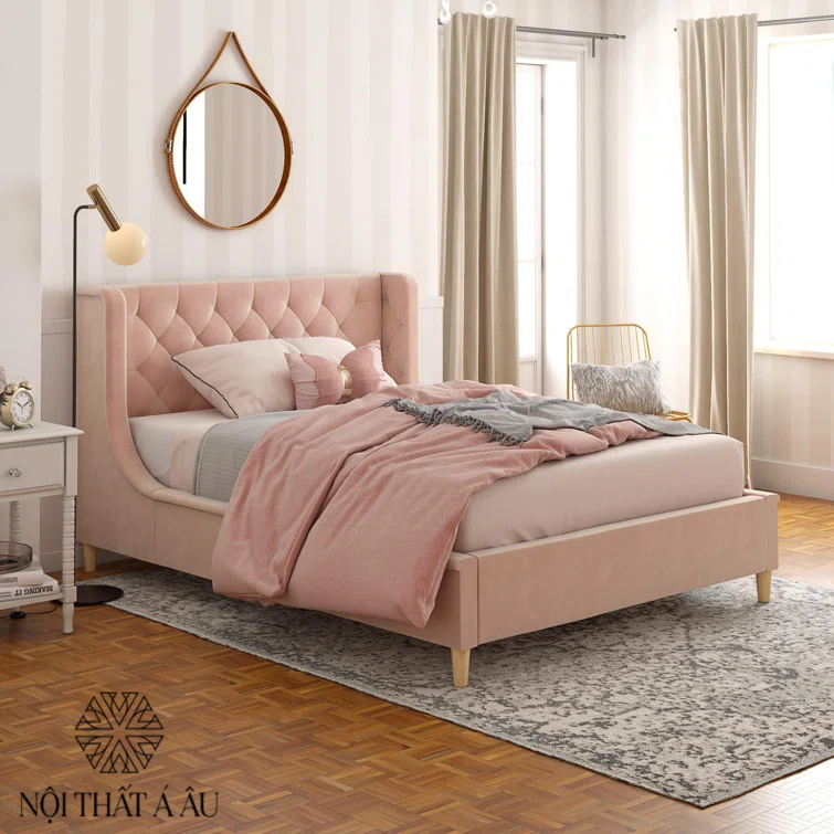 Giường Bọc Nệm Cho Bé G113