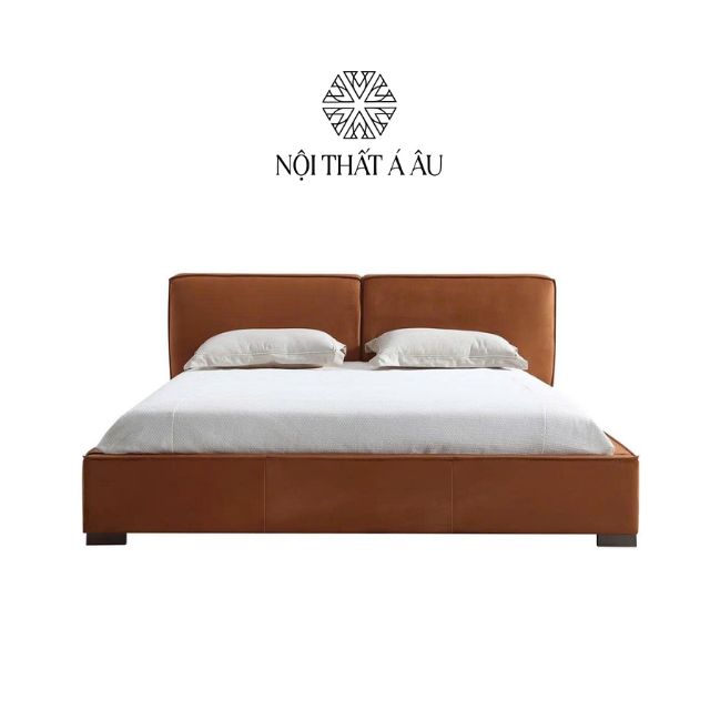 Giường Da Bò Thật G108