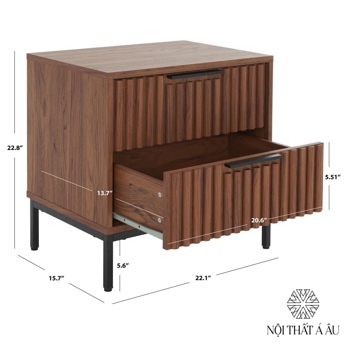 Kích Thước Tủ Đầu Giường Chất Lượng T117