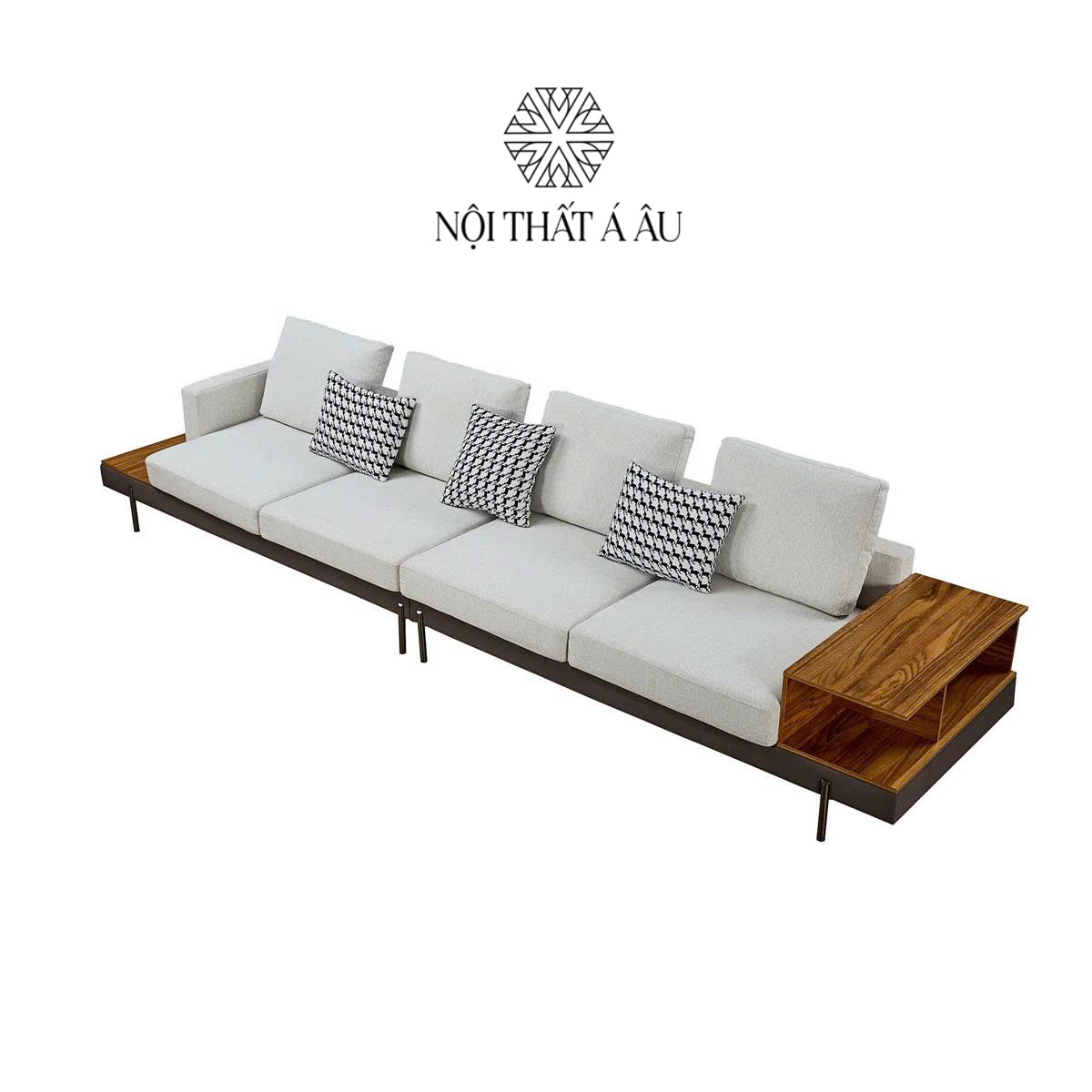 Mẫu Sofa Khung Gỗ Bền Đẹp Tại Nội Thất Á Âu