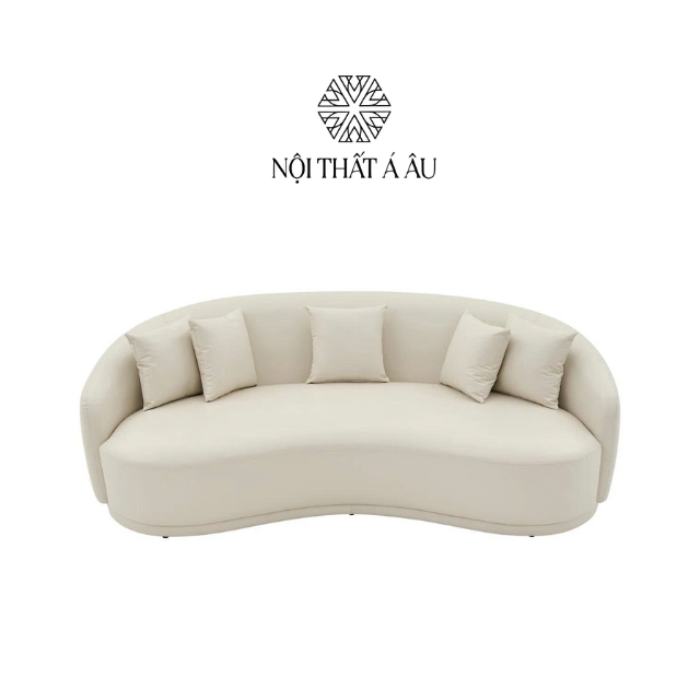 Sofa Băng Cong Chữ S Bọc Da S318