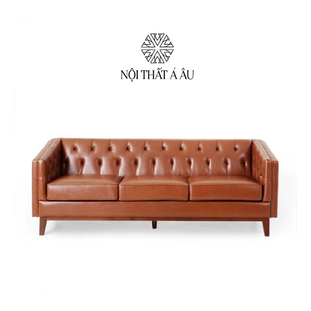 Sofa Băng Da Bò Nhập Khẩu Italia S306