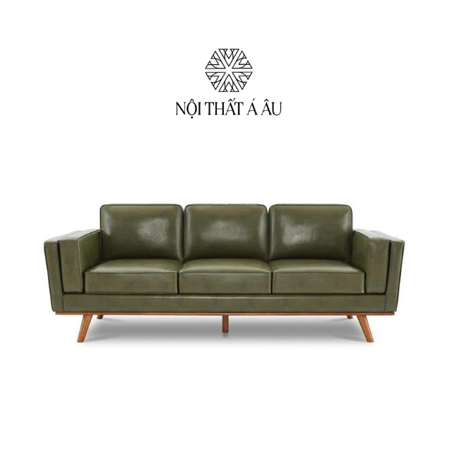 Sofa Băng Dài Hiện Đại Da Bò S303