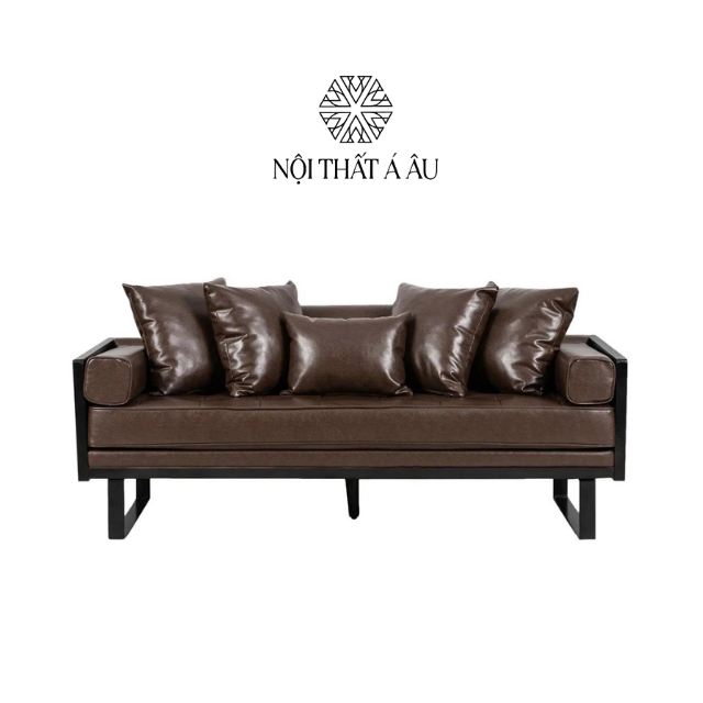 Sofa Băng Đẹp Bọc Da Hiện Đại S309