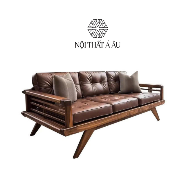 Sofa Khung Gỗ Nguyên Khối S321