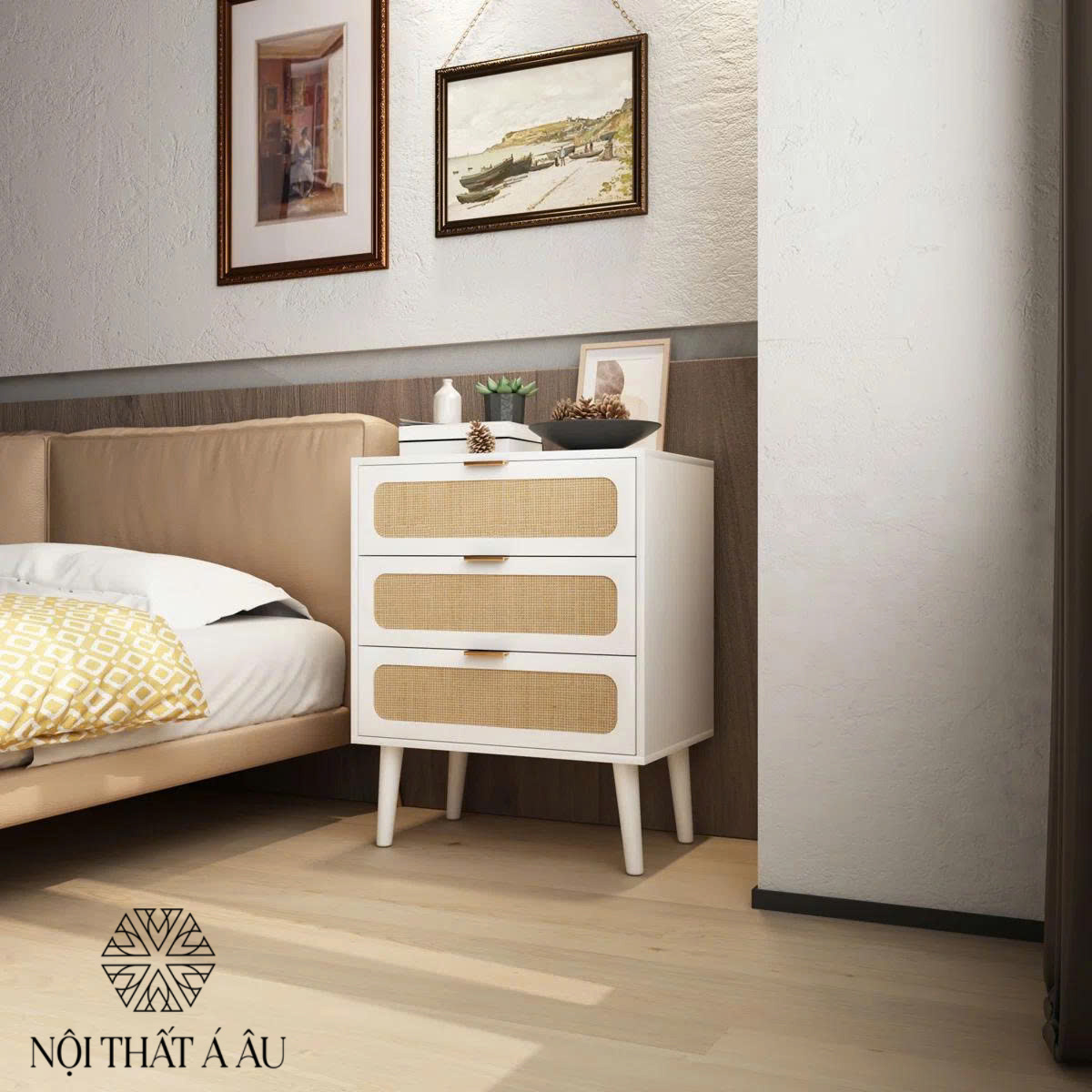 Tab Giường Ngủ Đan Mây T118