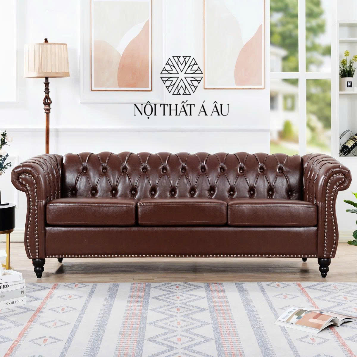Mẫu Sofa Bọc Da Sang Trọng Năm 2025