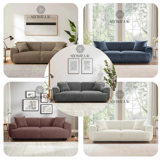 Những Màu Sắc Mẫu Sofa Bọc Vải Mới Nhất