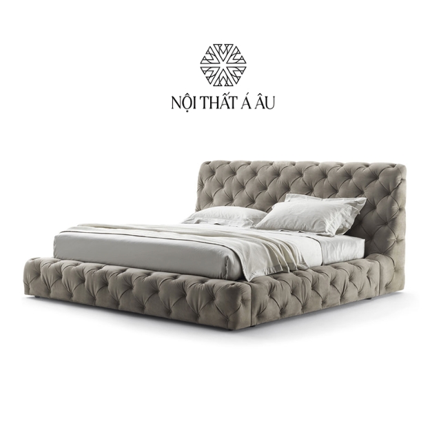 Giường Vải Nhung Caracciolo G127