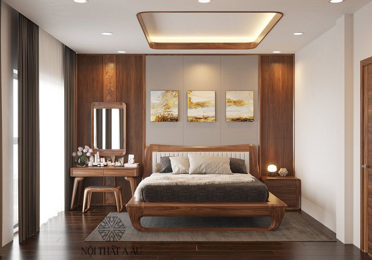 Giường Ngủ Khung Gỗ Đẳng Cấp