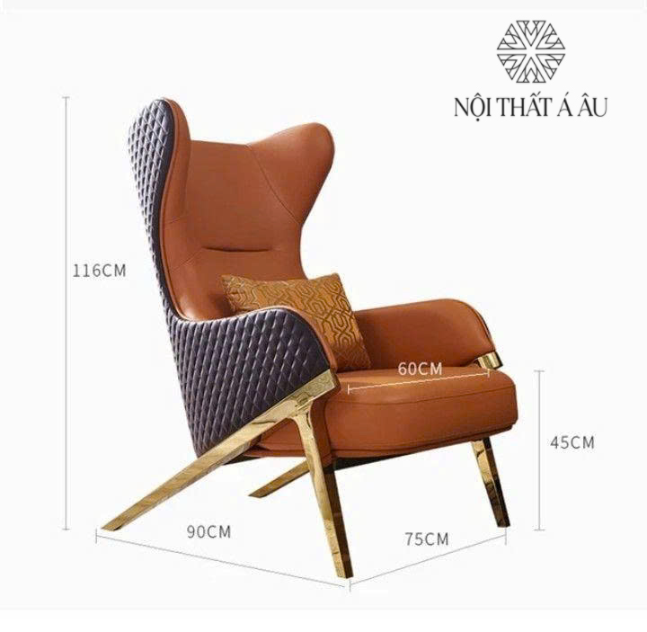 Kích Thước Ghế Thư Giãn Hiện Đại S109