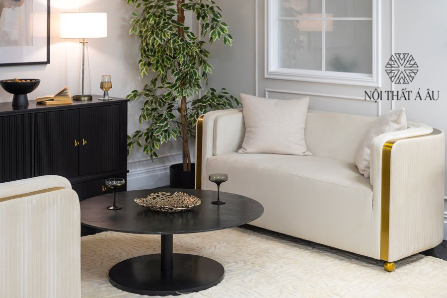 Mẫu Sofa Bọc Nhung Được Yêu Thích Tại Nội Thất Á Âu