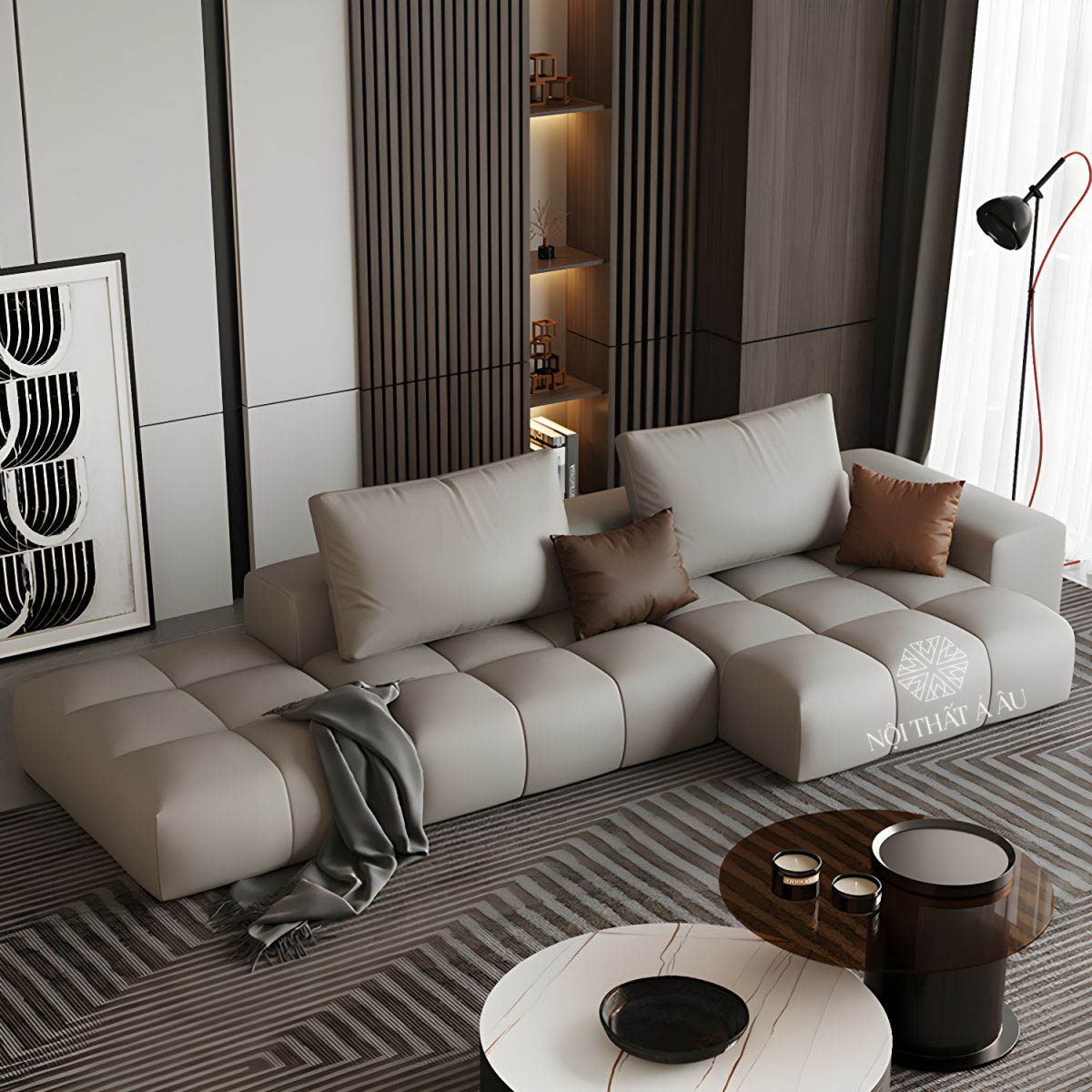 Mẫu Sofa Cao Cấp Dành Chung Cư Nhà Phố Hiện Đại