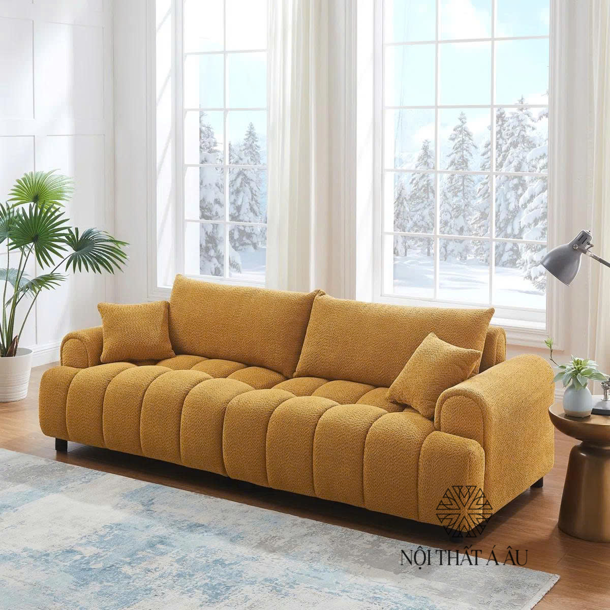 Mẫu Sofa Đơn Giản Sang Trọng