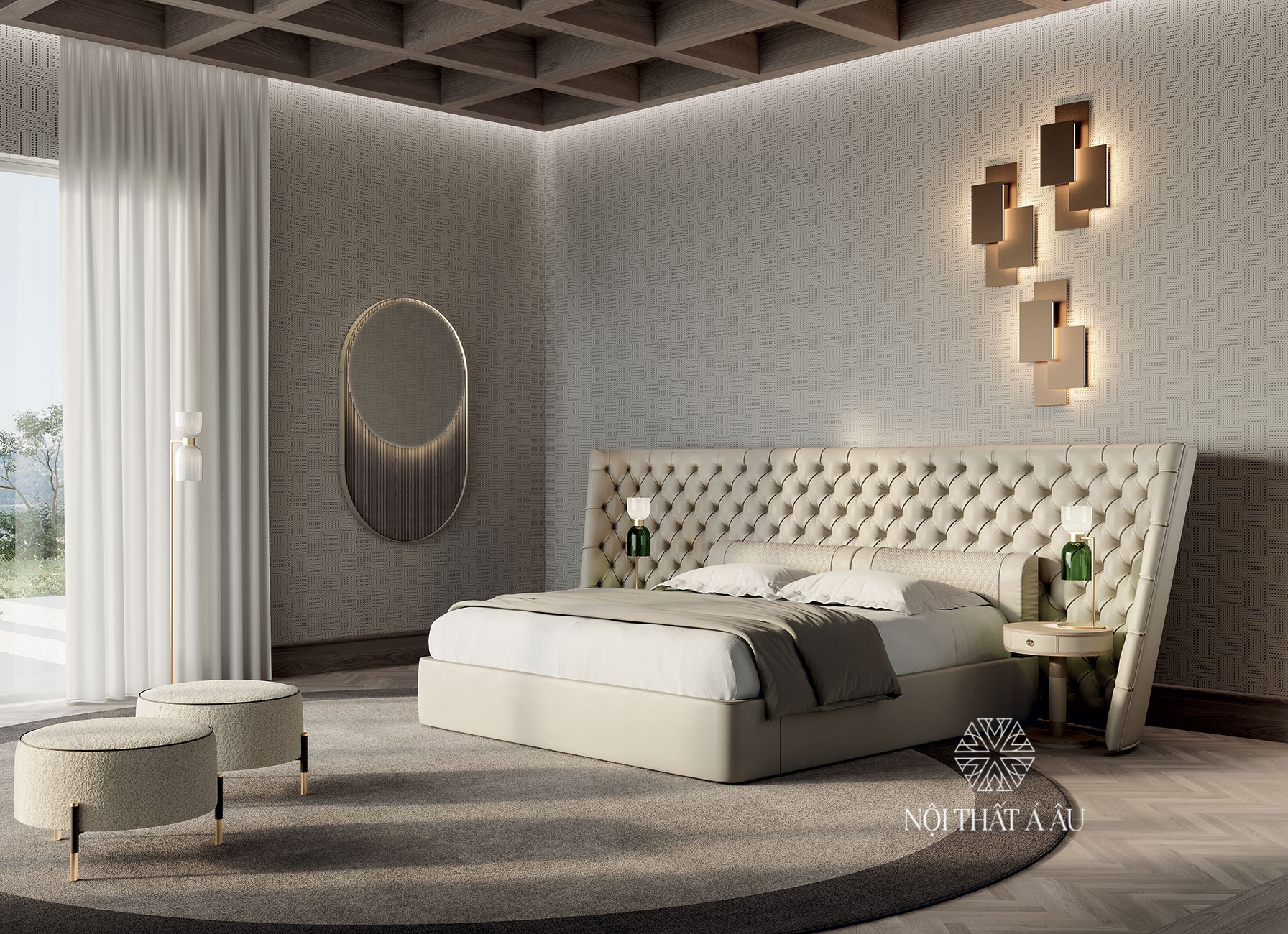 Medici Large Luxury Bed