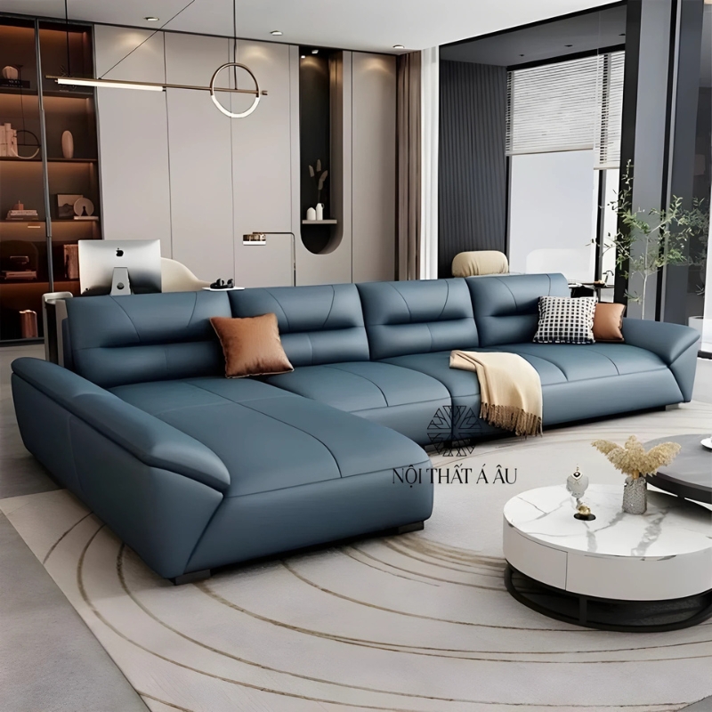 Sofa Góc Bọc Da Cao Cấp