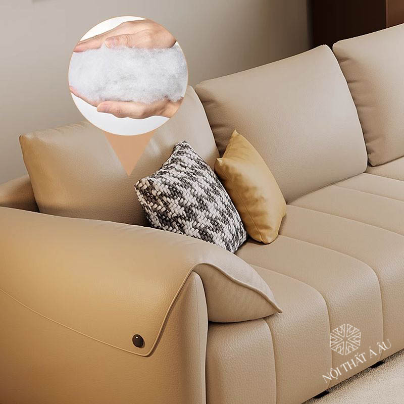 Sofa Góc Bọc Da Sang Trọng Giá Rẻ