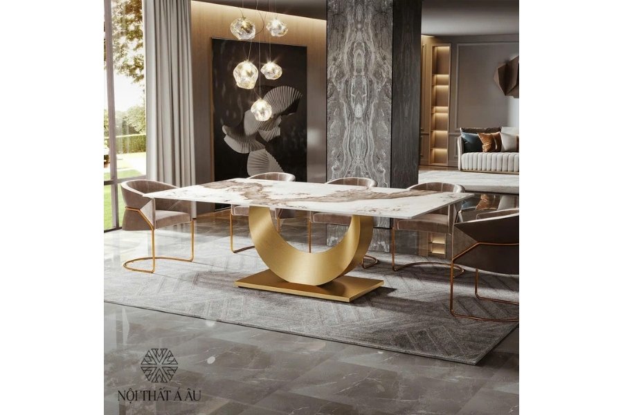 Bàn Ăn Đá Ceramic Cao Cấp