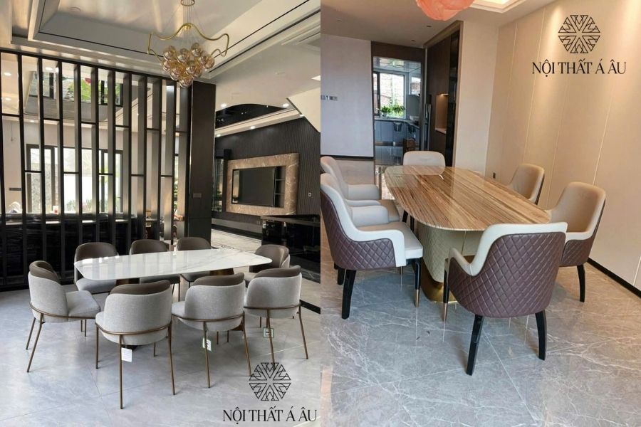 Bàn Ghế Ăn Bọc Da Công Nghiệp Giá Rẻ