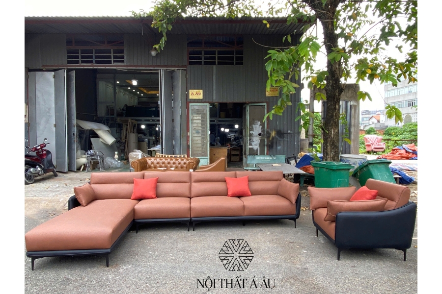 Bộ Sofa Góc Chữ L Dành Cho Phòng Khách
