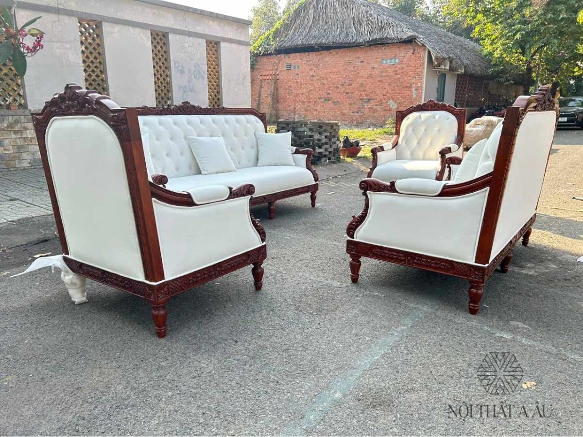 Bộ Sofa Phong Cách Tân Cổ Điển Sang Trọng