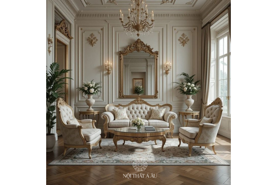 Bộ Sofa Tân Cổ Điển Đẹp Giá Rẻ