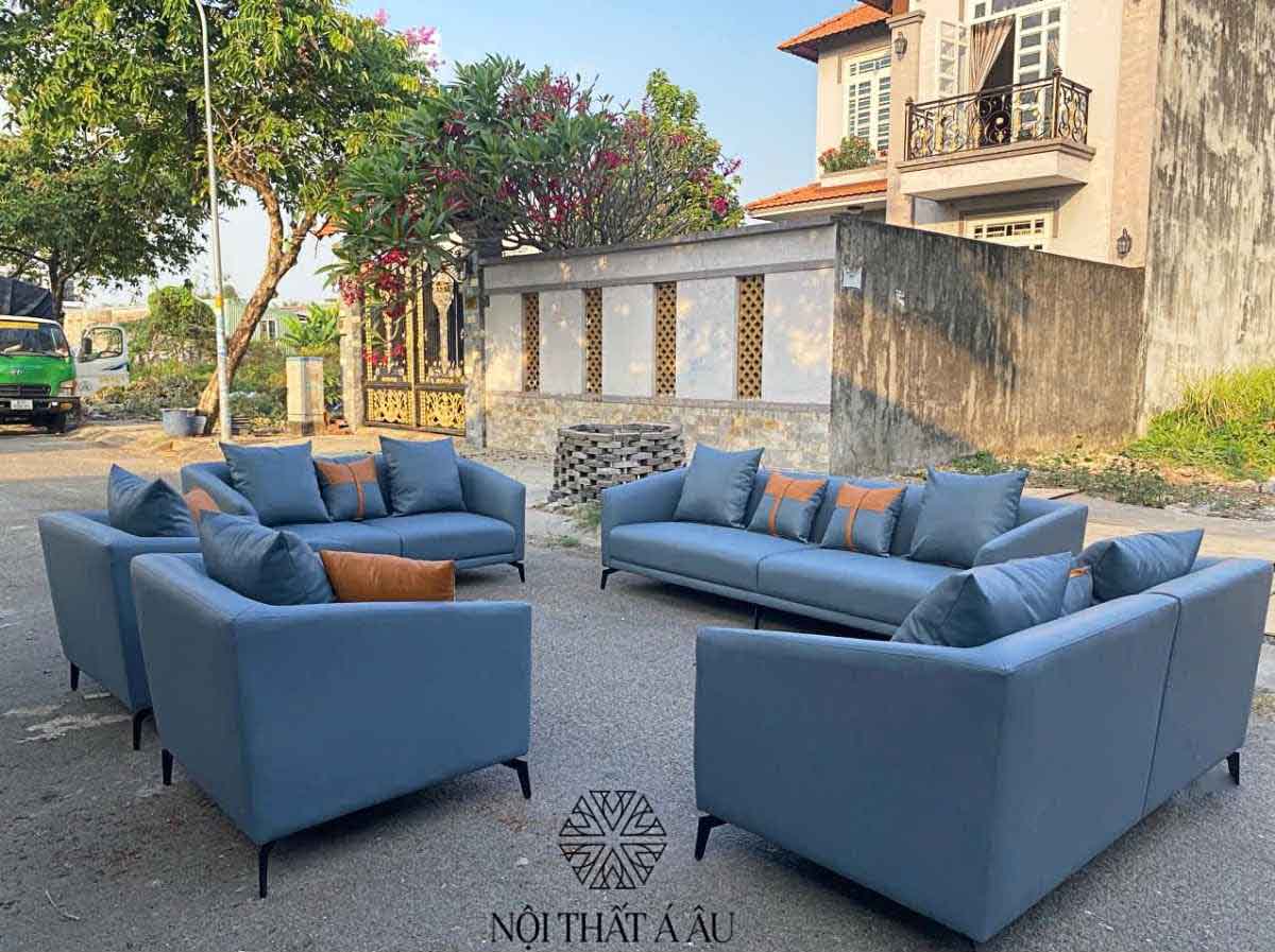 Bọc Bộ Sofa Bằng Da Công Nghiệp Cao Cấp