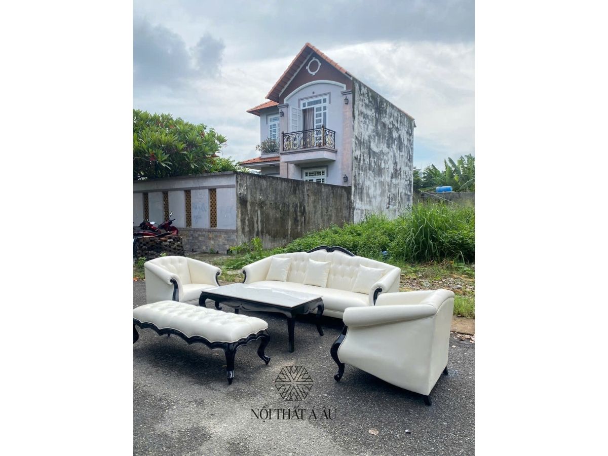 Bọc Lại Sofa Cũ Tân Cổ Điển Sang Trọng