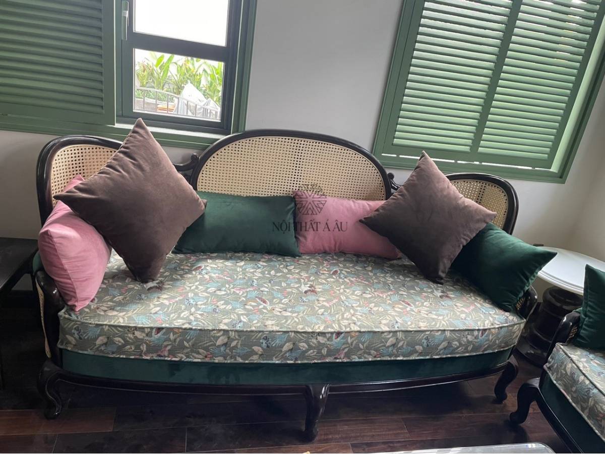 Bọc Sofa Tân Cổ Điển Indochine Cao Cấp