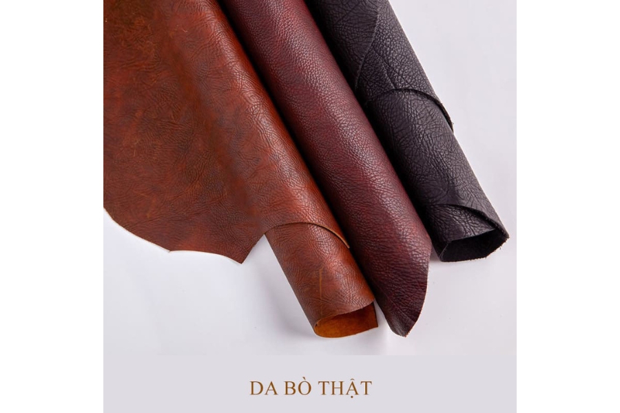 Da Bò Thật Bọc Ghế Sofa Cao Cấp