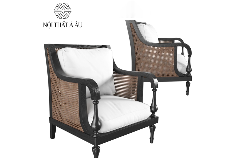 Ghế Sofa Đơn Indochine Đơn Giản