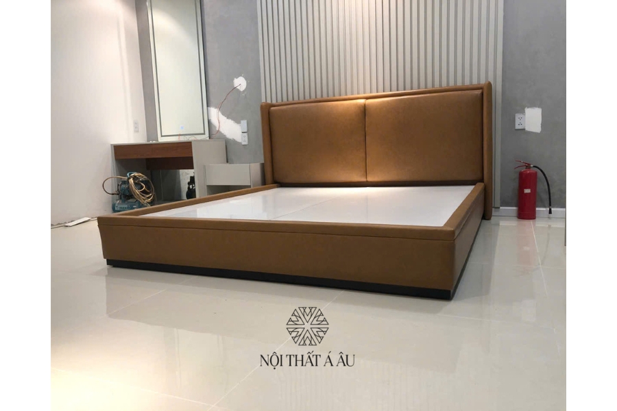 Giường Bọc Da Cao Cấp Nhập Khẩu