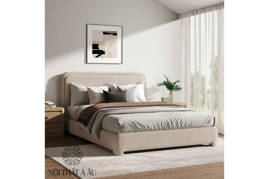 Giường Ngủ Bọc Nỉ Cao Cấp