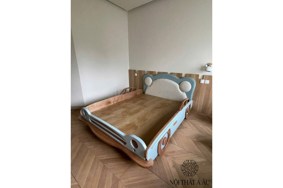 Giường Ngủ Hình Xe Hoạt Hình Cho Bé Trai