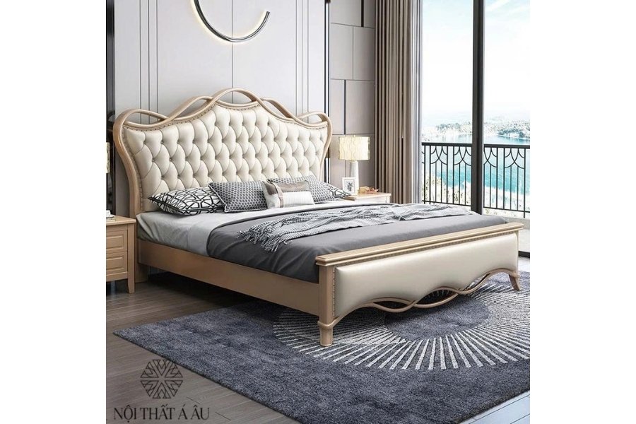 Giường Ngủ Tân Cổ Điển Giá Rẻ