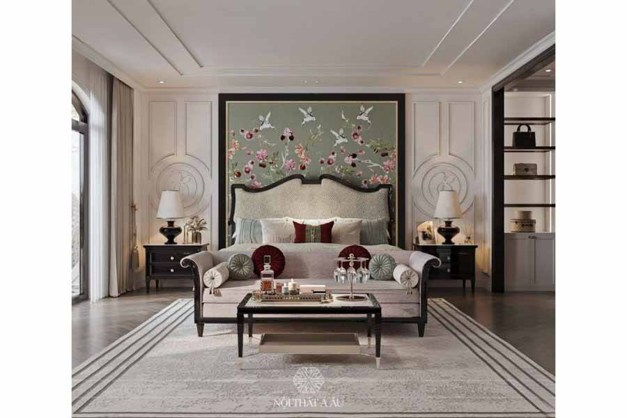 Giường Phong Cách Cổ Điển Phương Đông