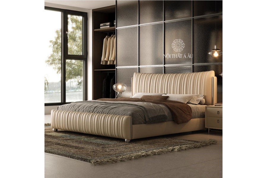 Giường Thiết Kế Phong Cách Bắc Âu