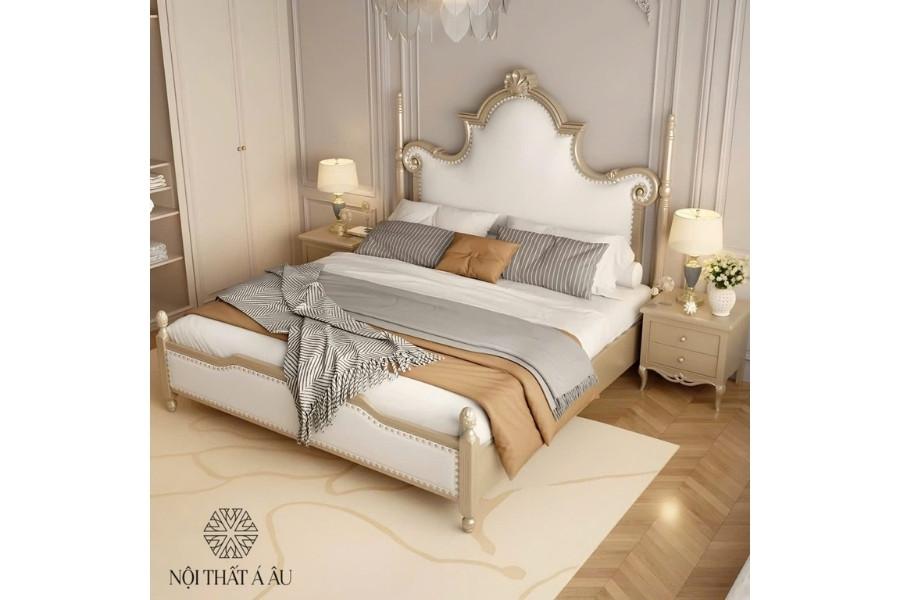 Giường Thiết Kế Phong Cách Tân Cổ Điển