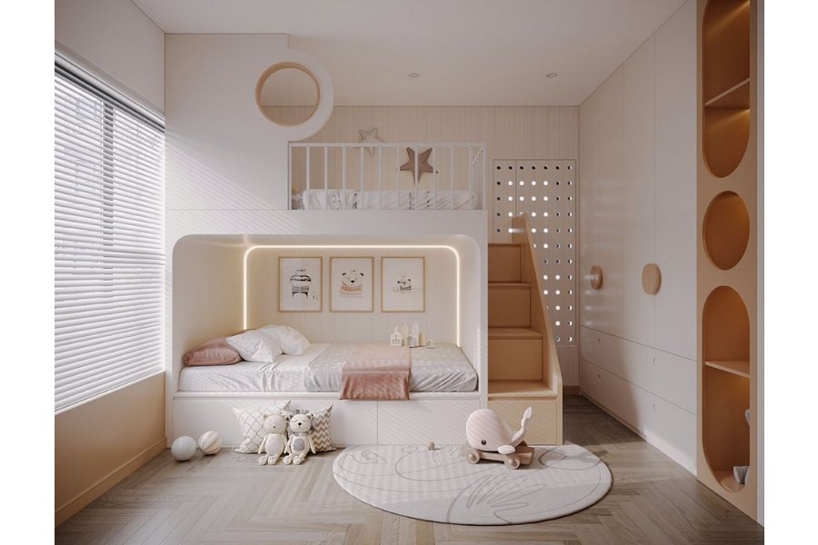 Giường Thiết Kế Thông Minh Có Ngăn Chứa Đồ