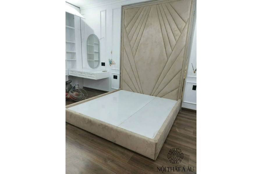 Hình Giường Nhà Khách Giường Ốp Vách